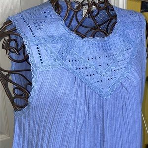 2/$40 Lucky Brand Lace Top